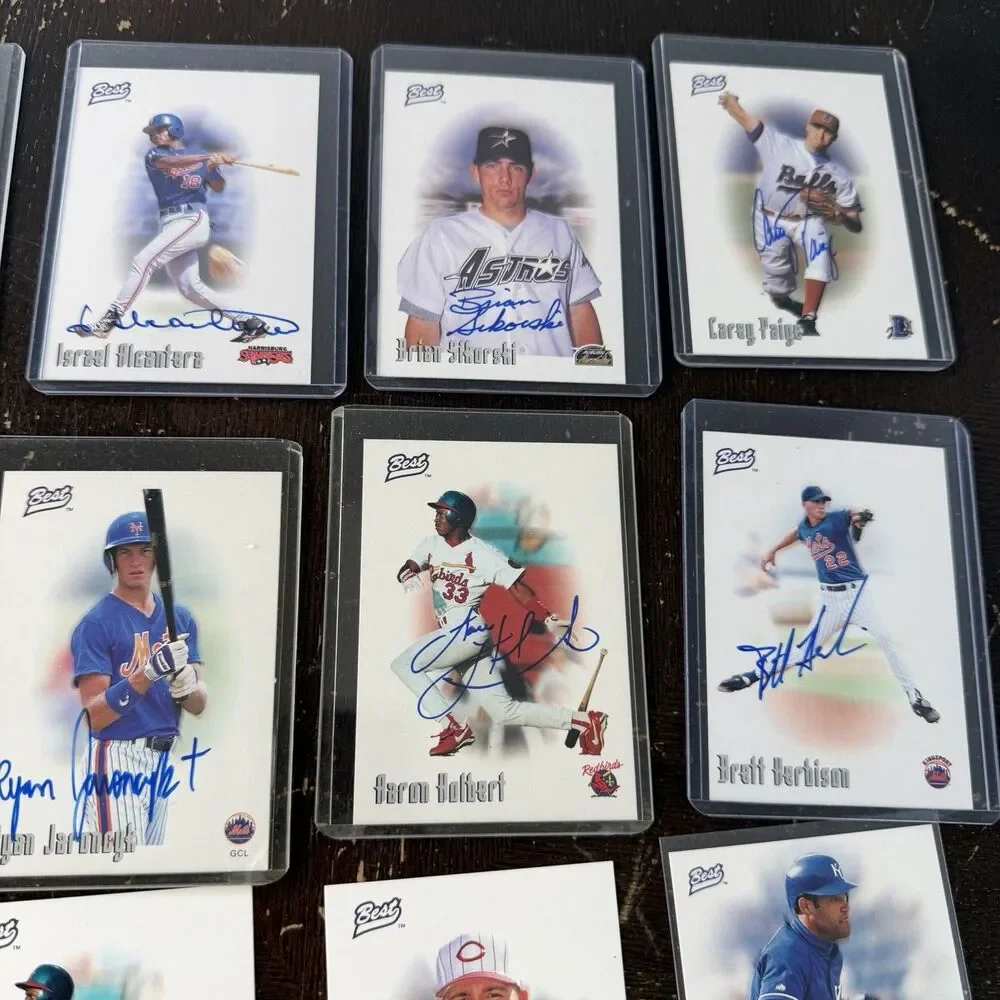 1996 Best Cards Inc Baseball Lot Of 50 Autos Minor Leaguers & Prospects Signed